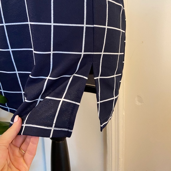 Shein Elastic Waist Checkerd Skirt - Picture 3 of 5